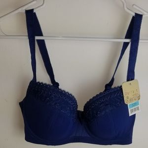 Parfait by Affinitas Padded Bra [Navy Blue - 7501]